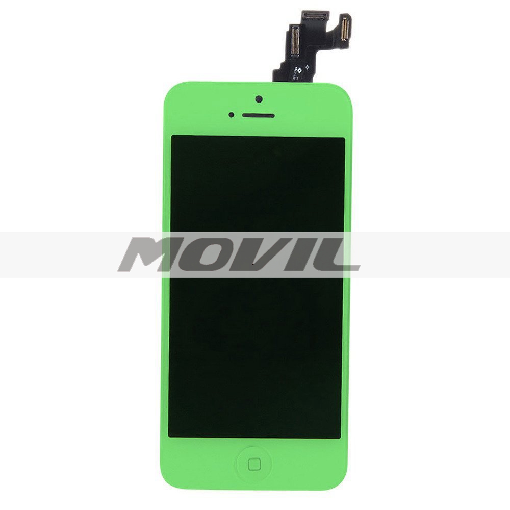 Replacement LCD Display and Touch Screen Digitizer for iPhone 5C green